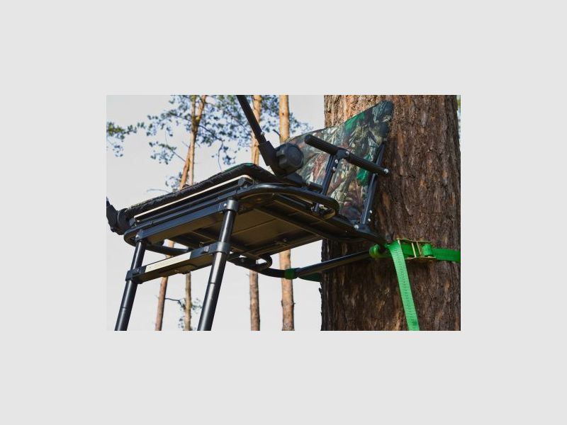 Portable high seat / hunting ladder 3.70 m, image 4 of 8