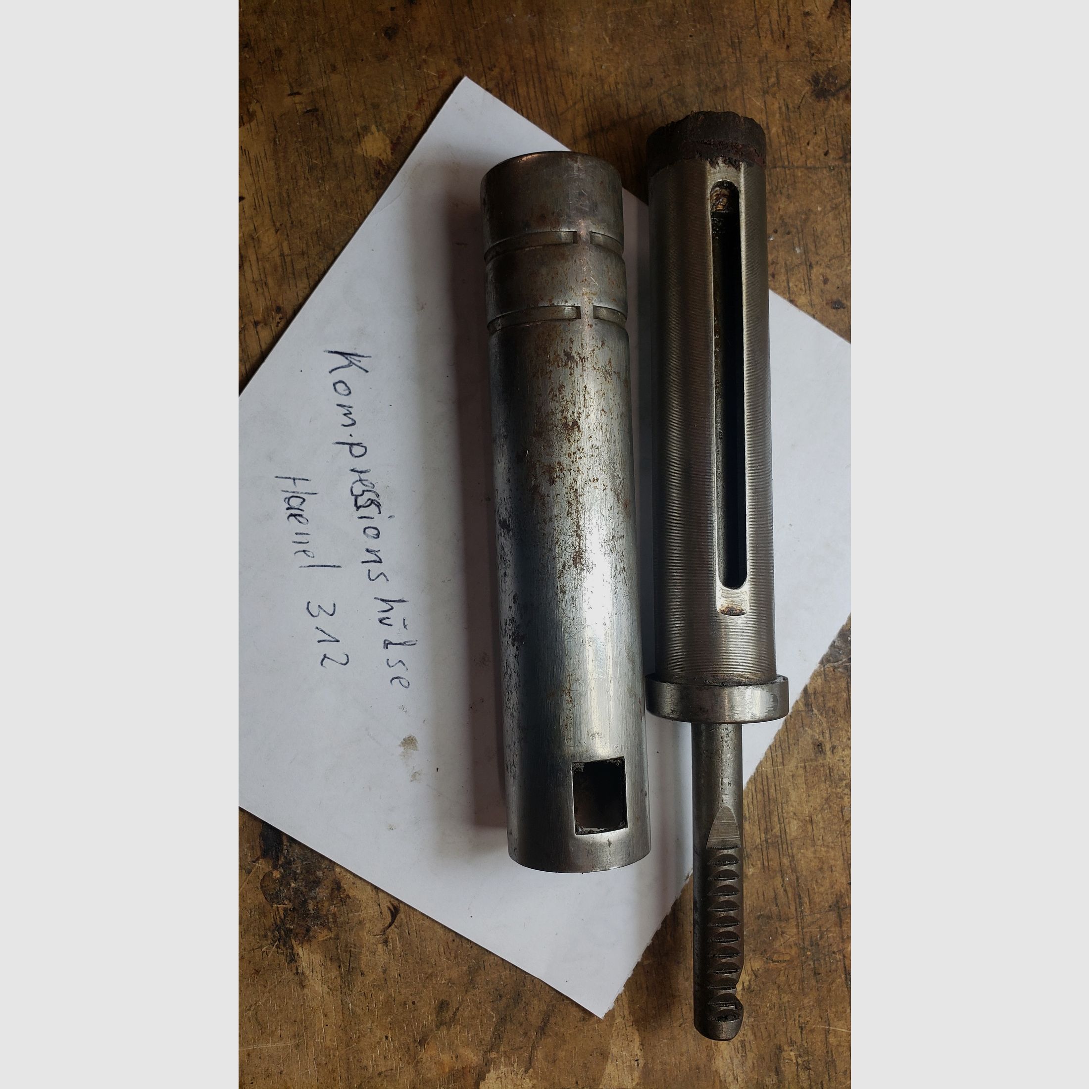 Haenel 312 compressiebuis