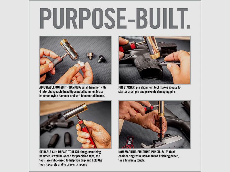Waffenwerkzeug-Kit ACCU-PUNCH HAMMER & PUNCHES, Bild 7 von 8