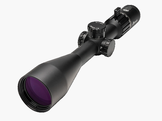 Burris RT-25 5-25x56mm erreicht eine Gesamthöhenverstellung von 65 MOA. Hergestellt aus einem robusten, mit Stickstoff gefüllten 30 mm Rohr, ist es wasserdicht, stoßfest und beschlagfrei.