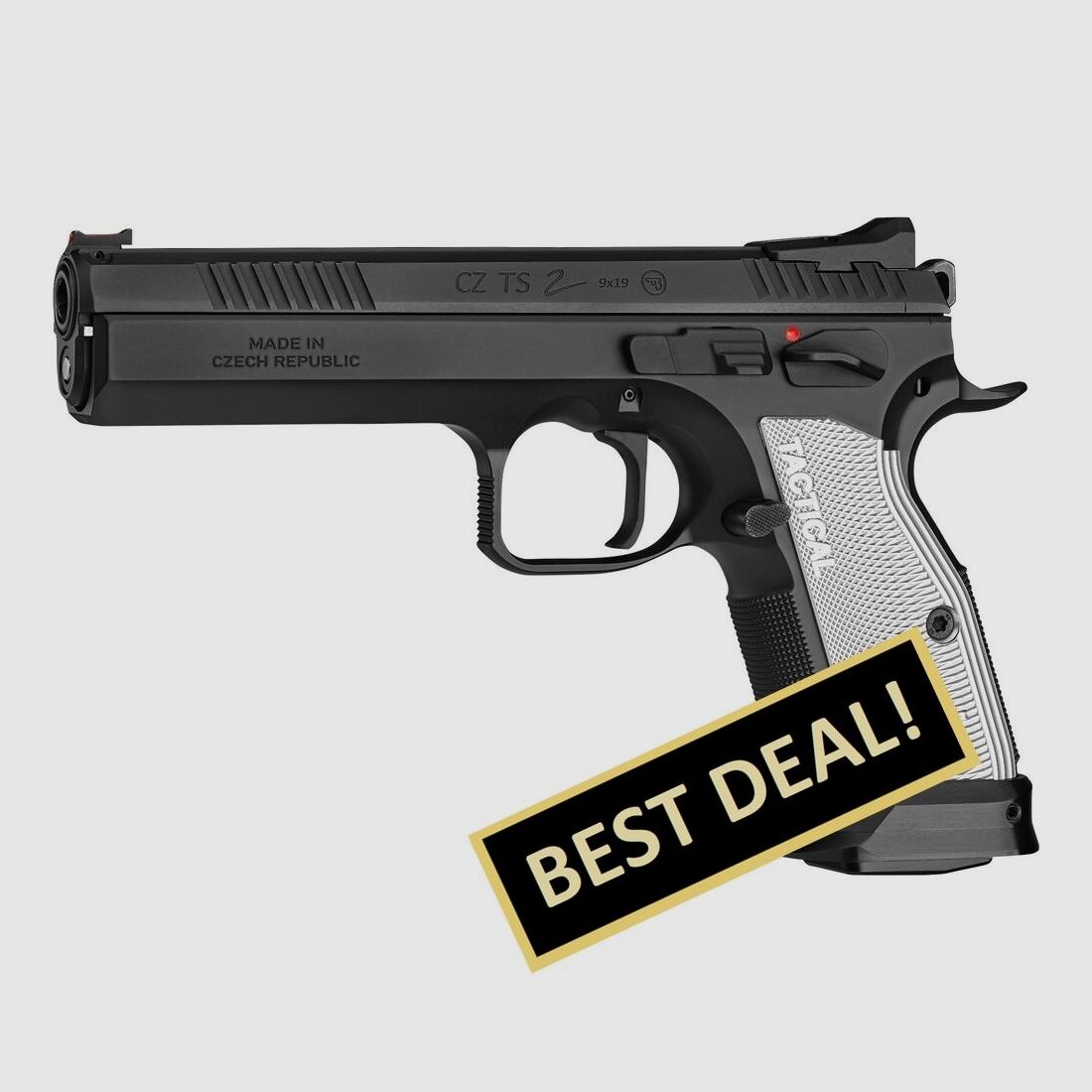 CZ TS 2 Silver Kaliber .40 S&W - Magazinkapazität 17 Patronen- NEU! Pistole