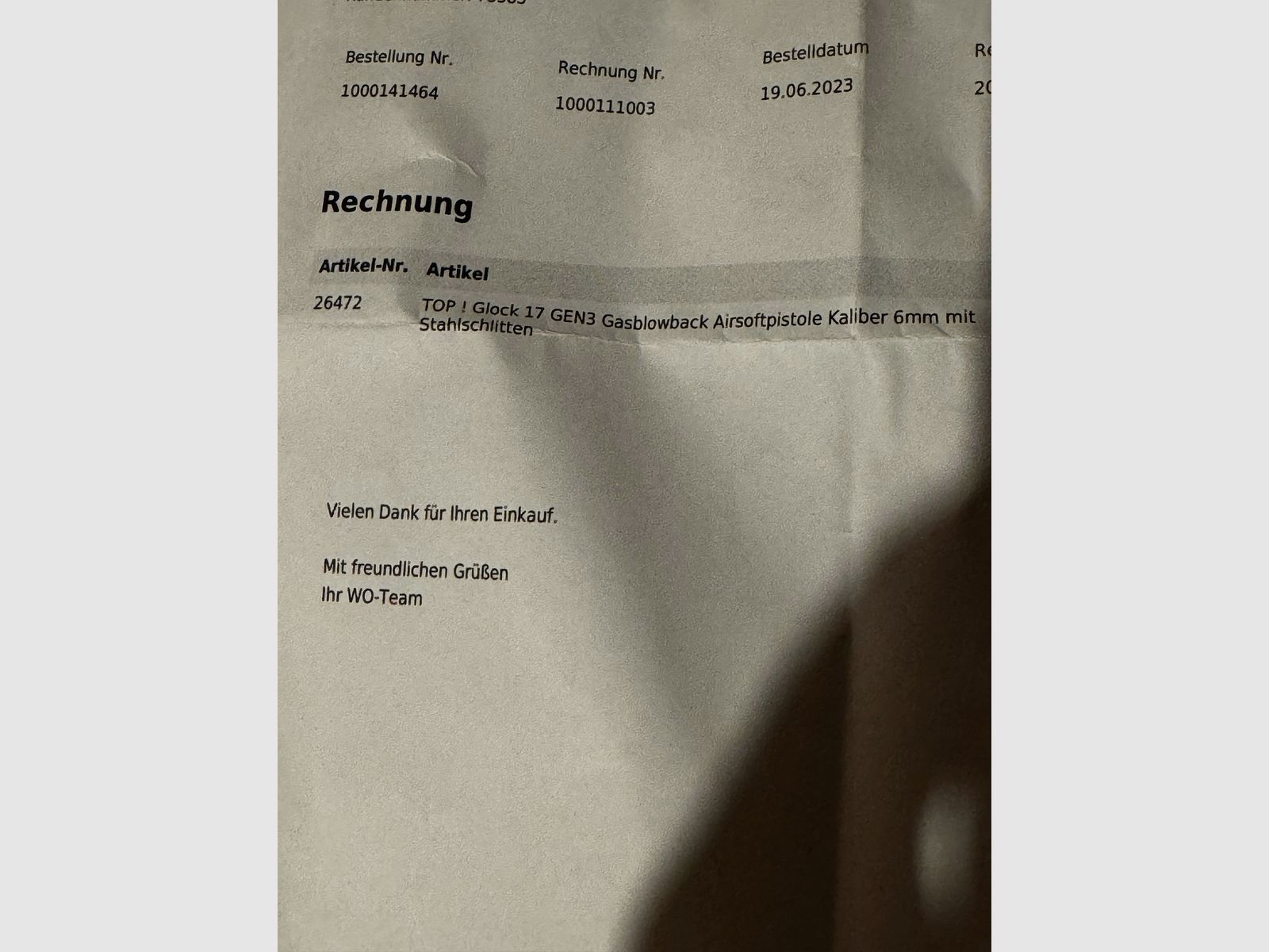 Glock 17 Stahl GBB Custom Used Look Airsoft VHB