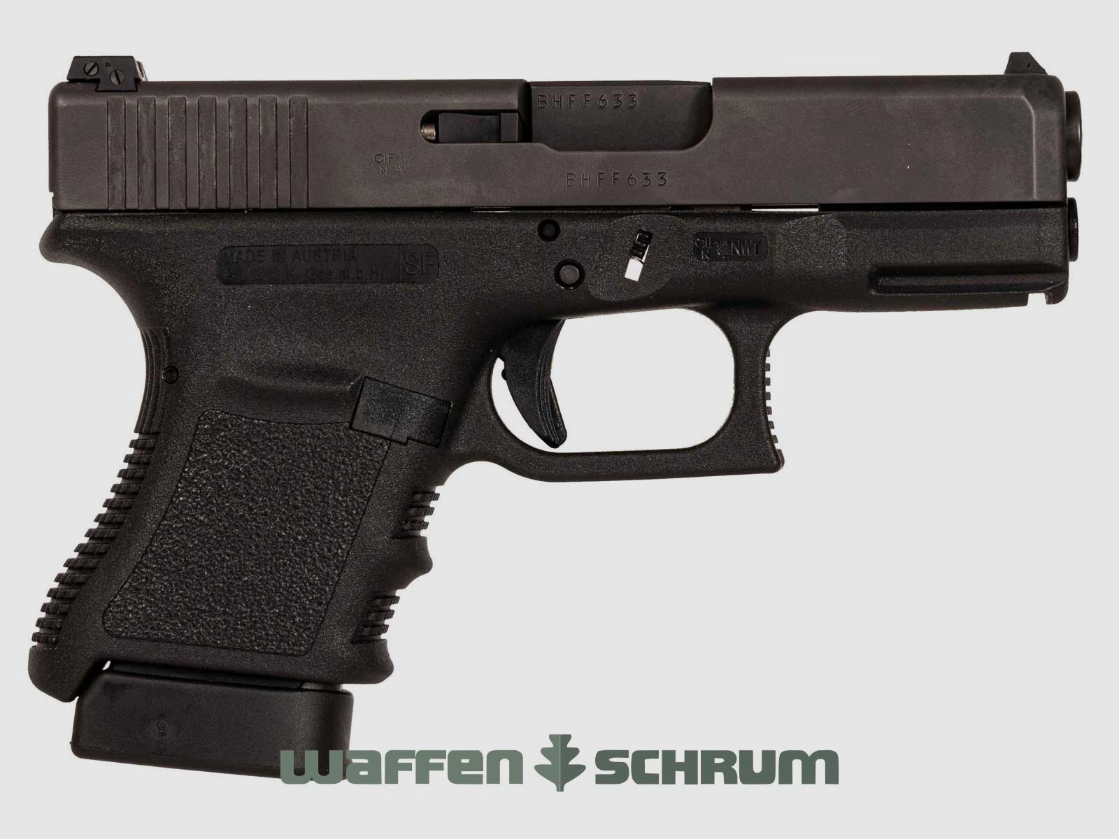 Glock 30 S Koffer, Ladehilfe, 2. Magazin, Bedienungsanleitung .45Auto