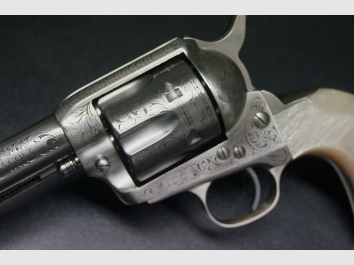 Uberti Cattleman Stainless Steel Roosevelt .45 Colt, Bild 5 von 6