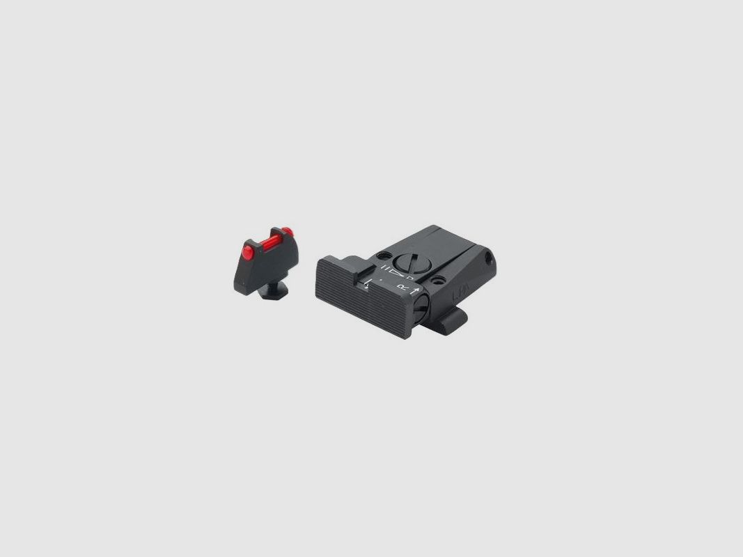 LPA SET VIS FIBER REGULIERBAR GLOCK