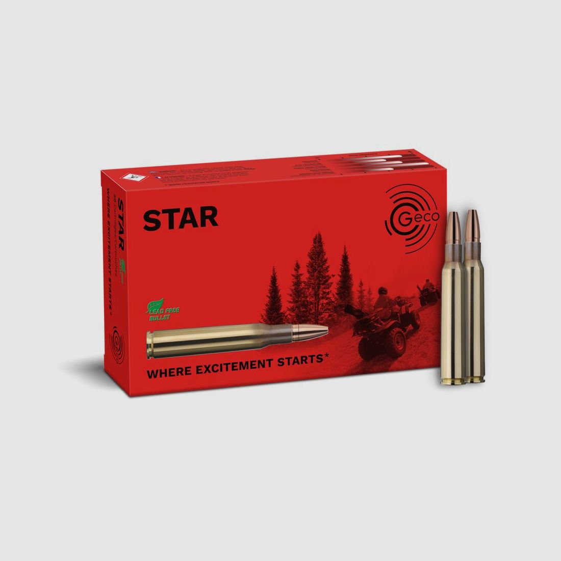 Geco 140grs STAR 20PCS 7x64