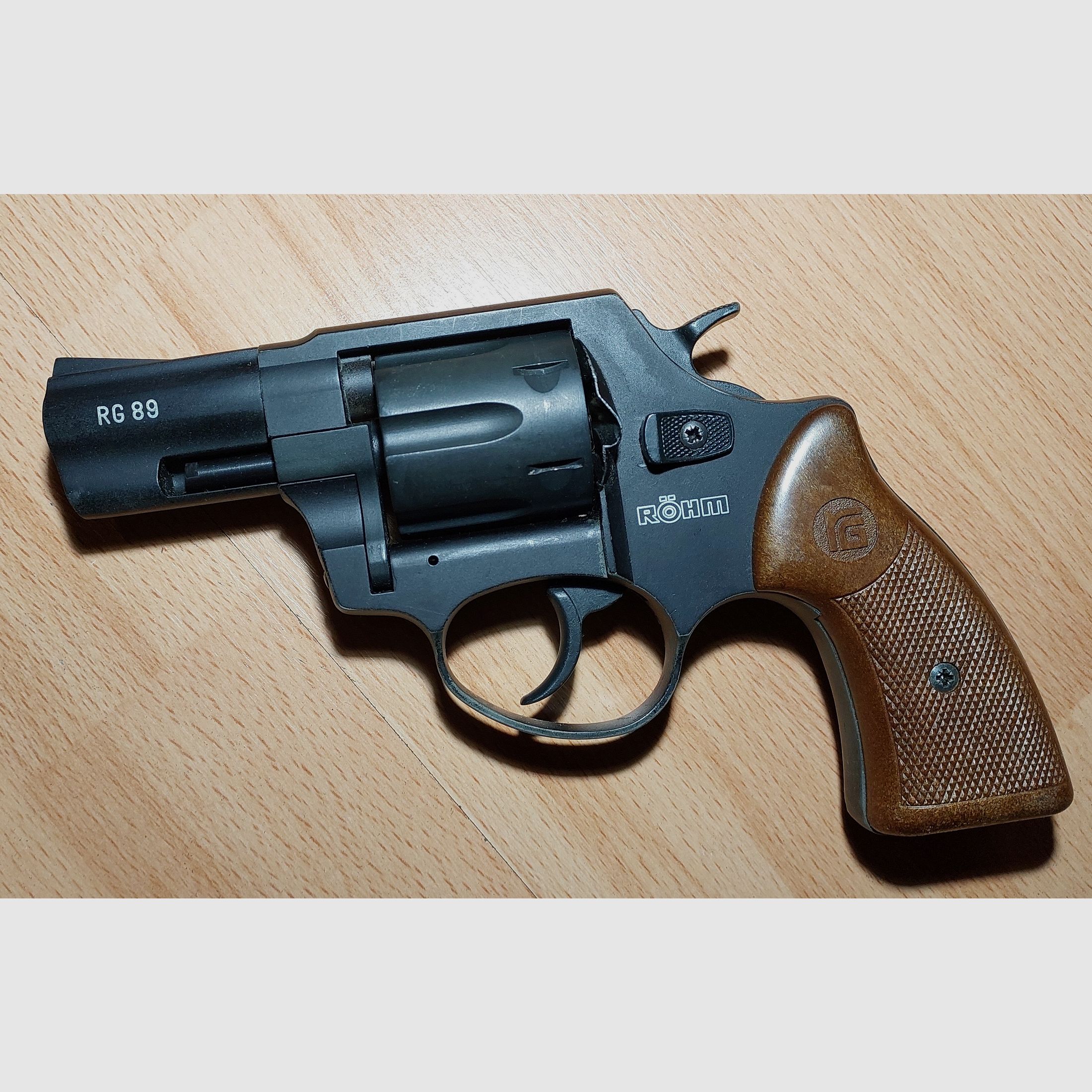 Röhm RG89 blank-firing revolver blued (PTB 594)
