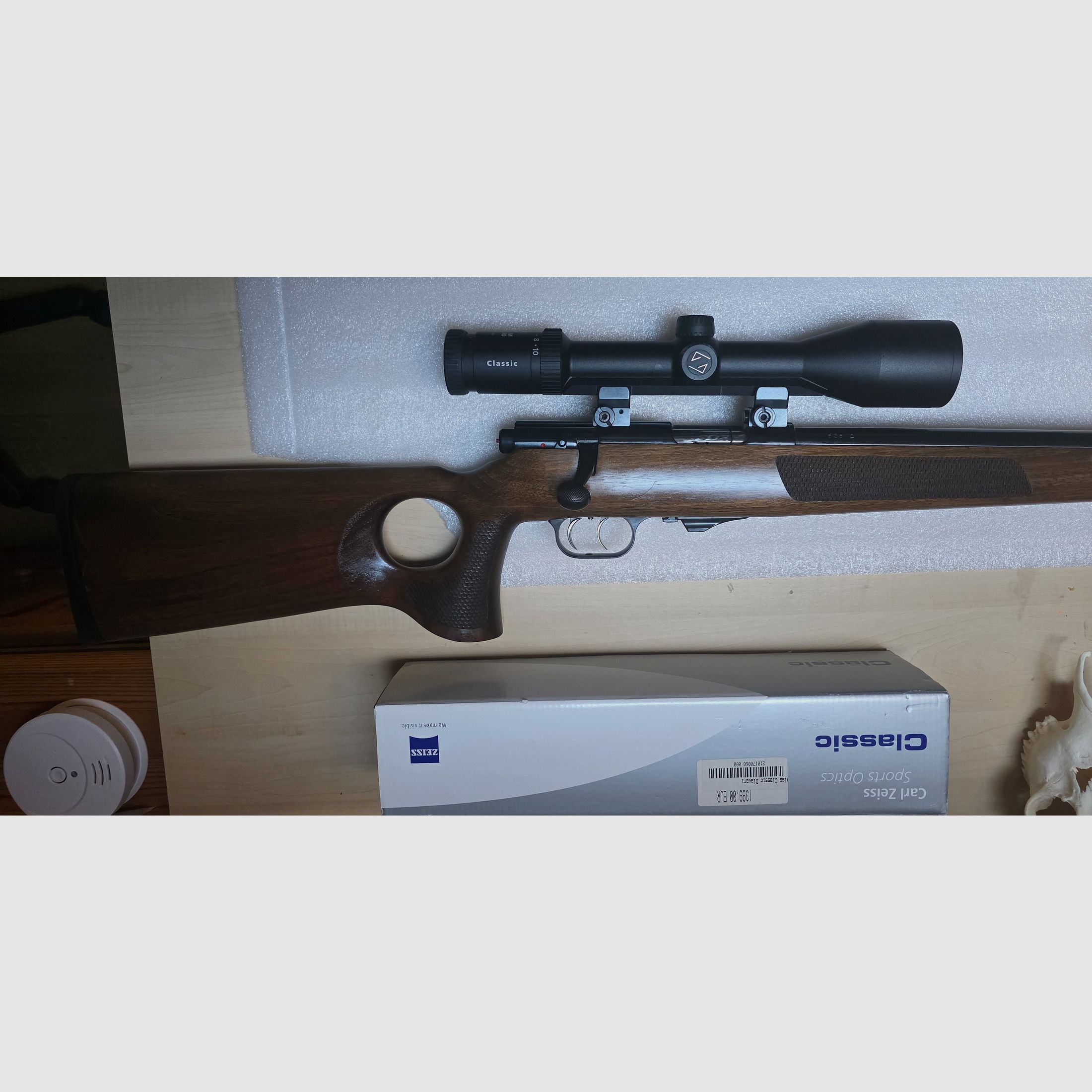 Weihrauch HW 66 TH (.17 HMR) with Zeiss Classic Diavari M 2.5–10x50 T*