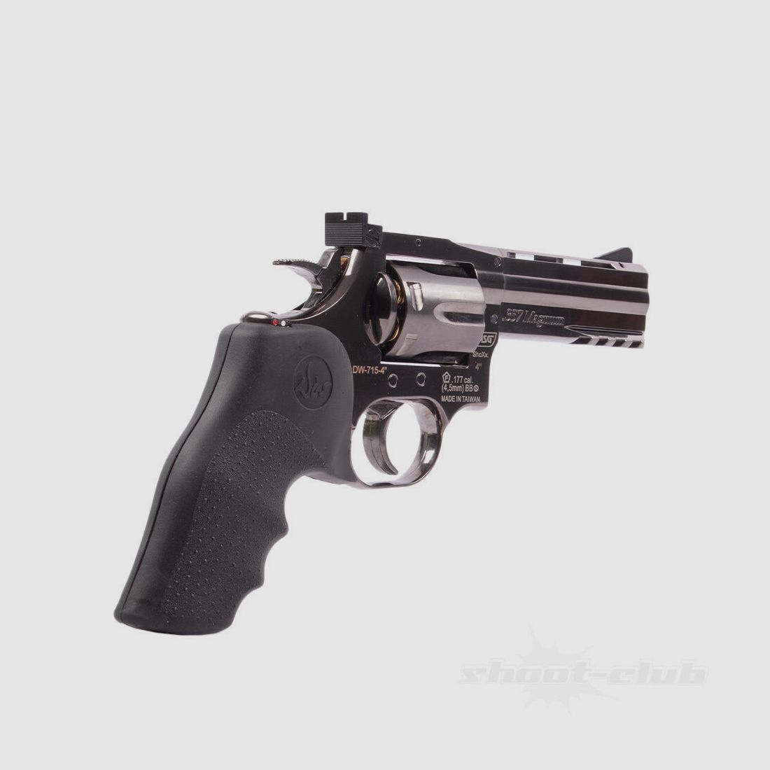 Dan Wesson 715 4 inch CO2 4.5mm BB / Steel Grey