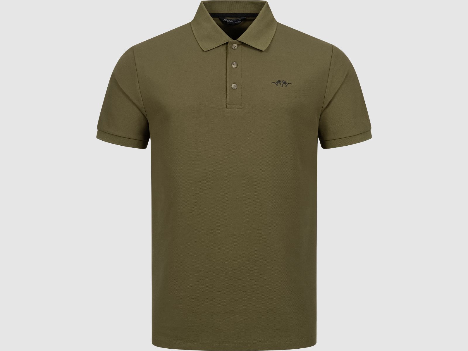 Herren Solid 25 Polo Shirt Dunkel Oliv XXL