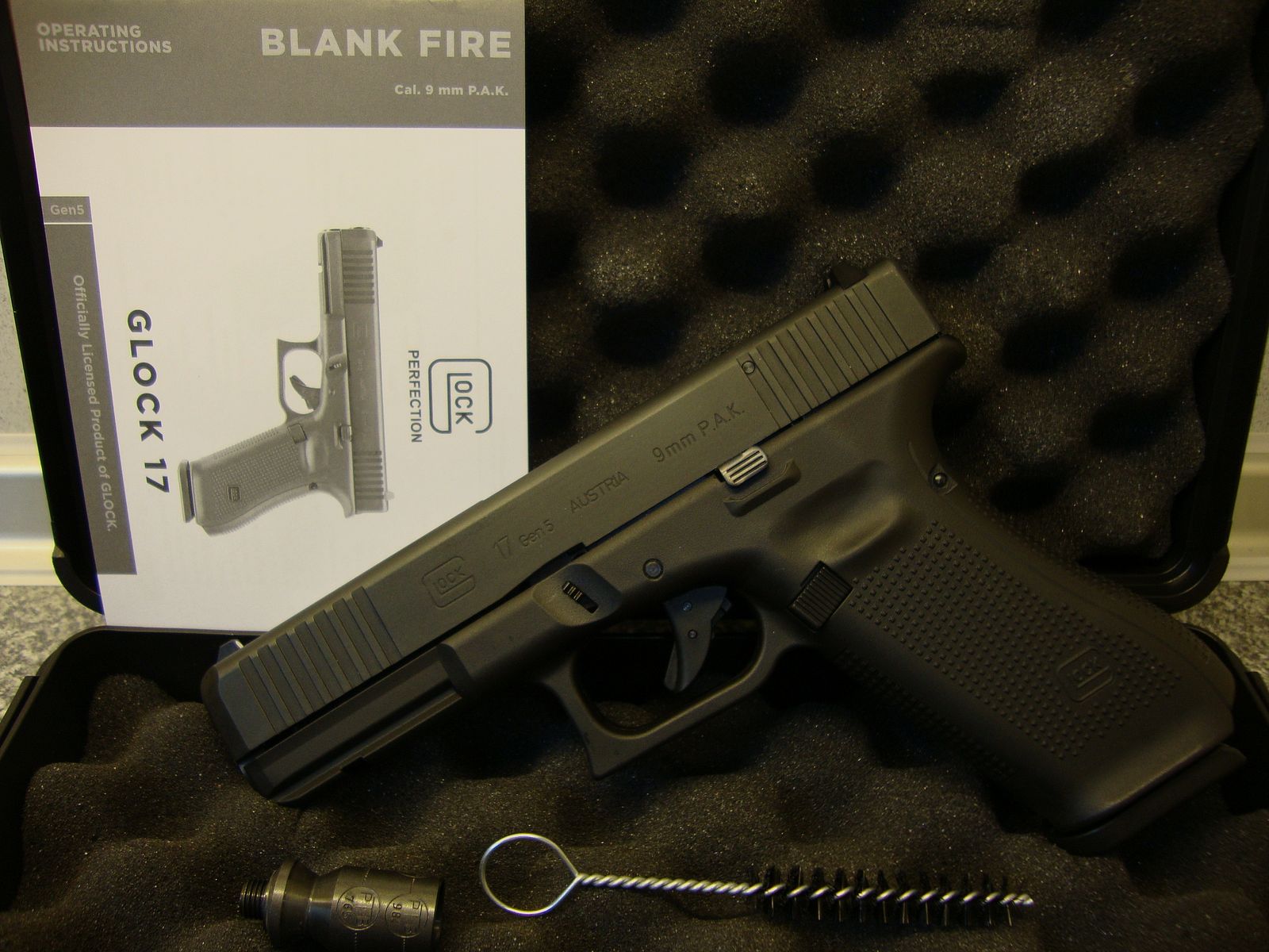 SSW GLOCK 17 GEN 5 BLACK KAL. 9MM PAK