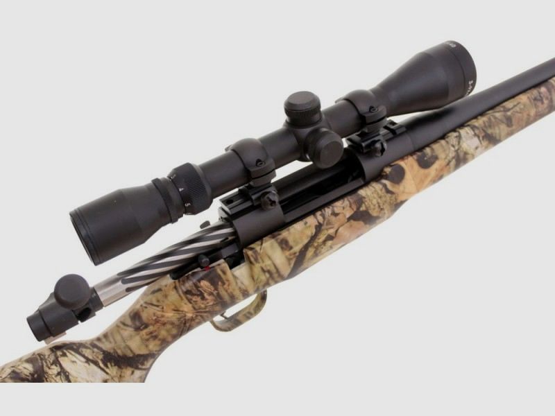 Mossberg Patriot carabine à verrou cal. .243 Win., camo avec lunette de visée, image 7 sur 8