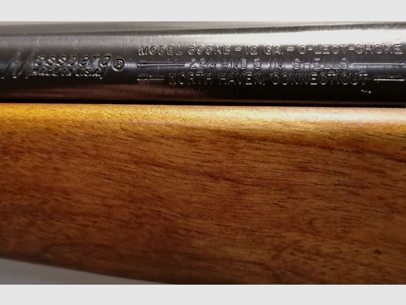 Mossberg 395KB 12/76 mit C-LECT-CHOKE Repetierflinte