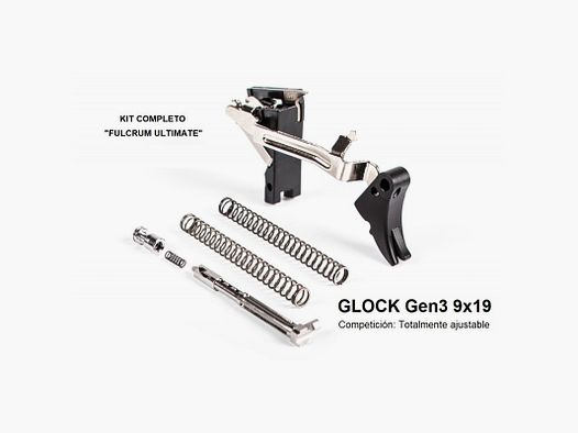 DISPARADOR ZEV GLOCK Gen3 9×19 COMP KIT FULCRUM ULTIMATE B/B