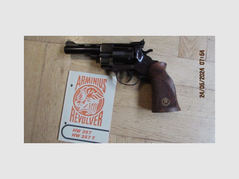 Revolver Arminius HW357, Kal. .357Mag fast neuwertiger Zustand