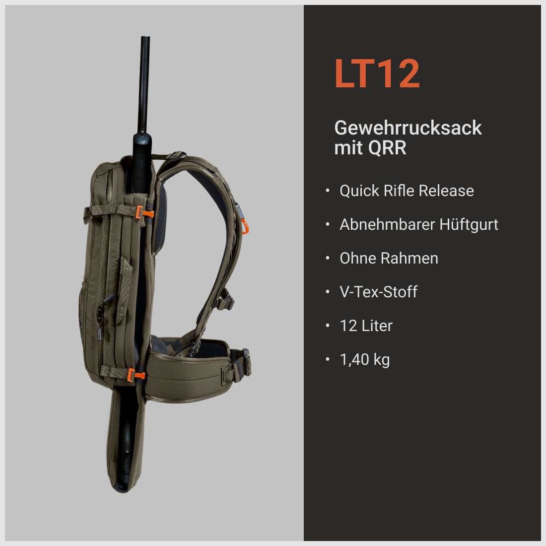 Vorn Rucksack 12l der Kleinste, Bild 6 von 21