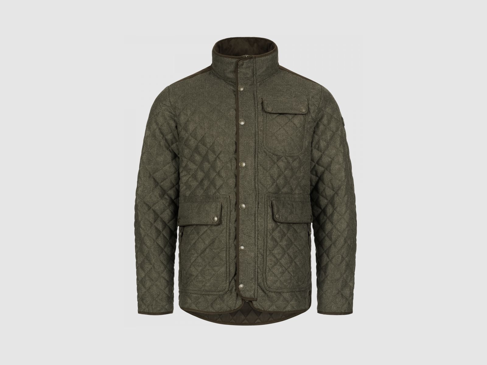 BLASER Men's Vintage Jacket Miles Olive Melange - Black