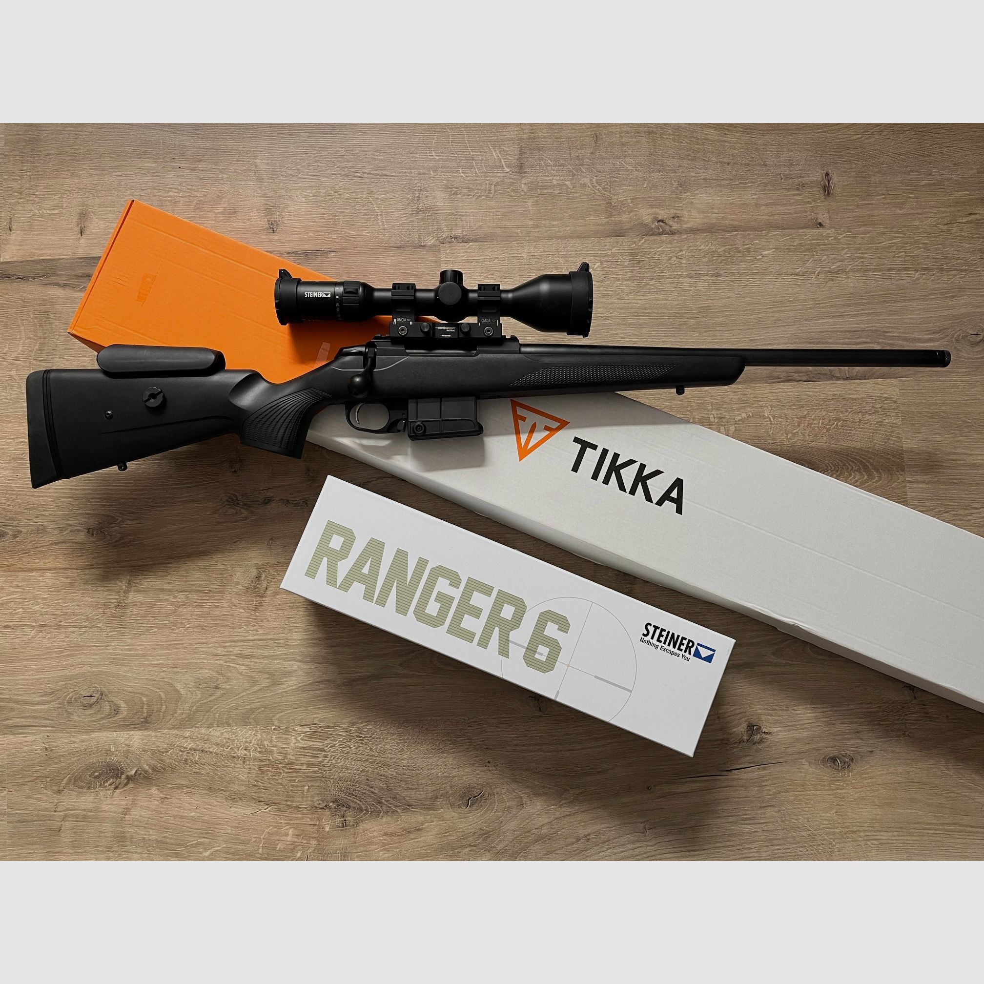 Tikka T3x CTR .308 + Steiner Ranger6 3-18x56 + Innogun block mount - complete package!
