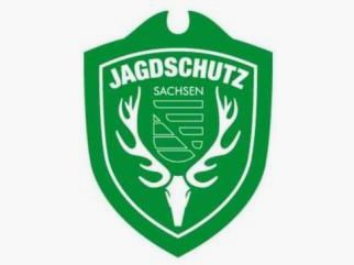 Autoschild Sachsen - Jagdschutz