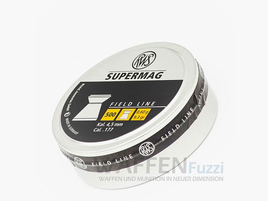 RWS Supermag 500 szt. Kaliber 4,5mm Diabolo