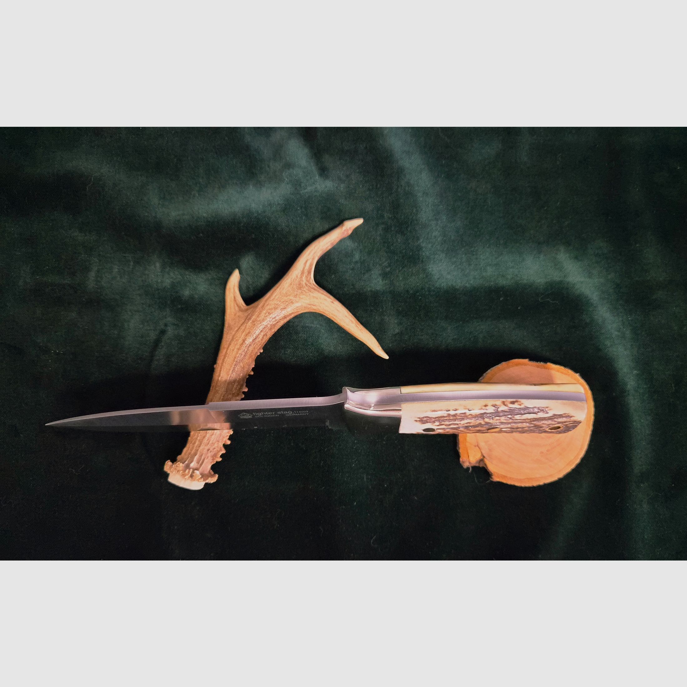 Sehr seltenes Jagdmesser, Puma Fighter Samba Stag Jagdmesser Modell 114003