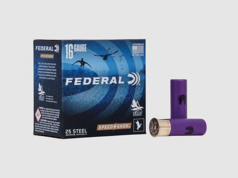 Federal Speed Shok 16/70 Str. 4/26gram 25 Stk Haglpatron