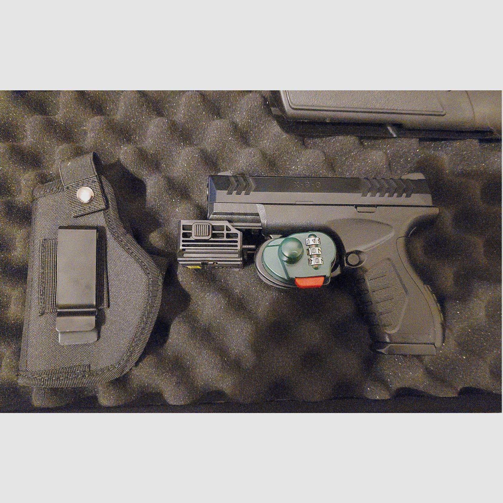 CO2 Pistolet UX XBG 4,5mm Zestaw