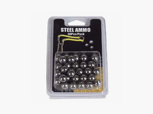 Haller Steel Ammo Stahlkugeln für Schleuder (30 Stück)