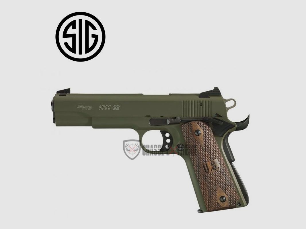 Pistole SIG SAUER Gsr 1911 Grün Kal. 22 LR