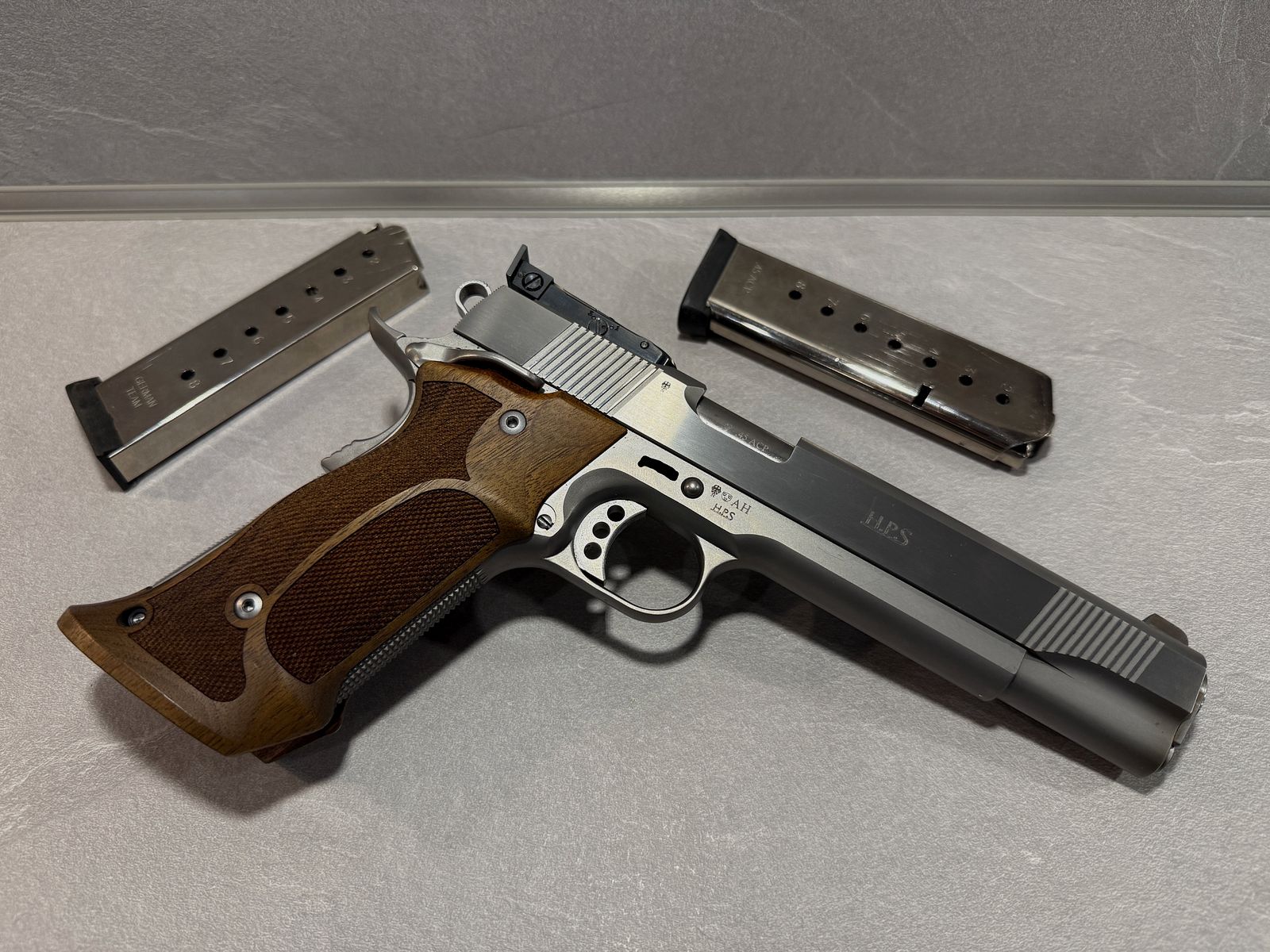 HPS Target Exclusiv 6" 45 ACP / 45 Auto 1911 Aristocrat sight