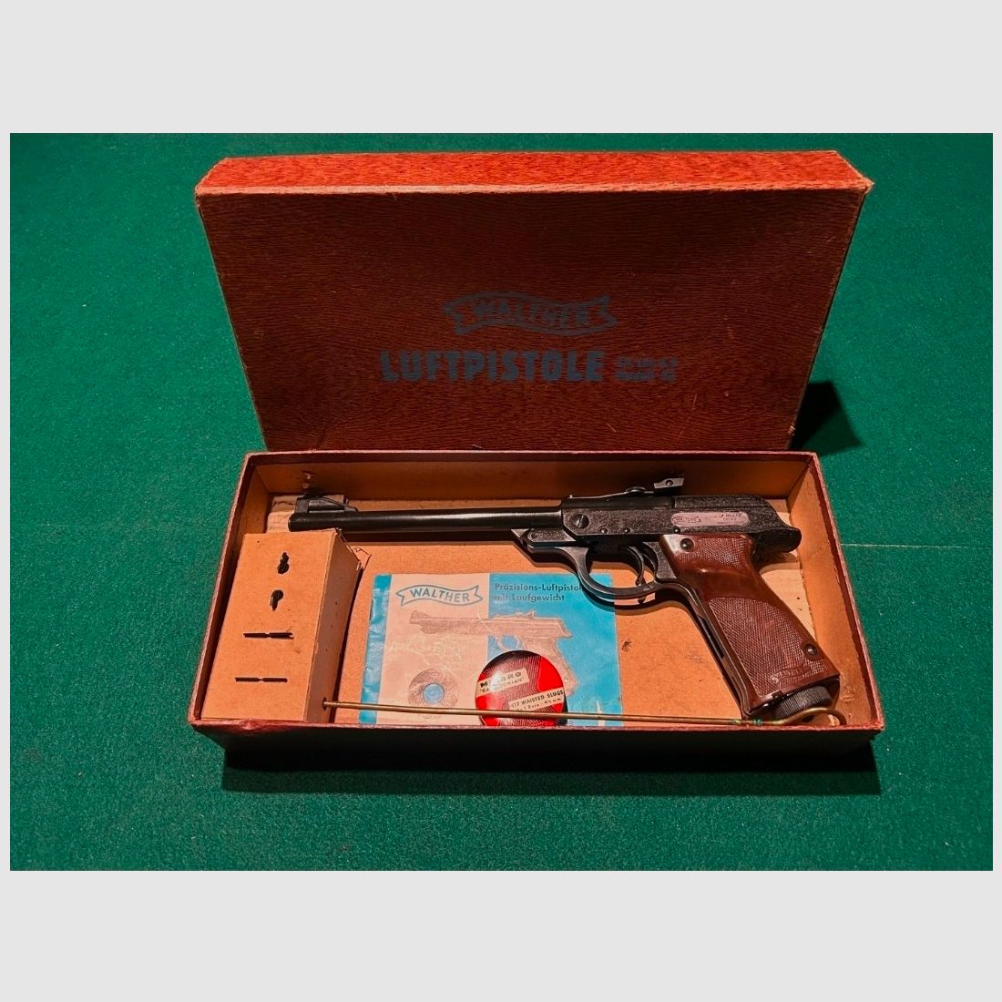 Walther LP53 Luftpistole in Originalverpackung von 1958
