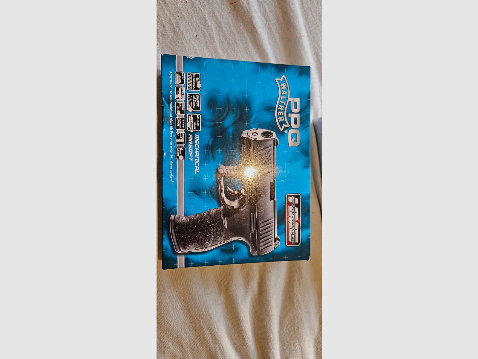 Umarex Walther PPQ Vollm. Springer 0,5J 6mm BB