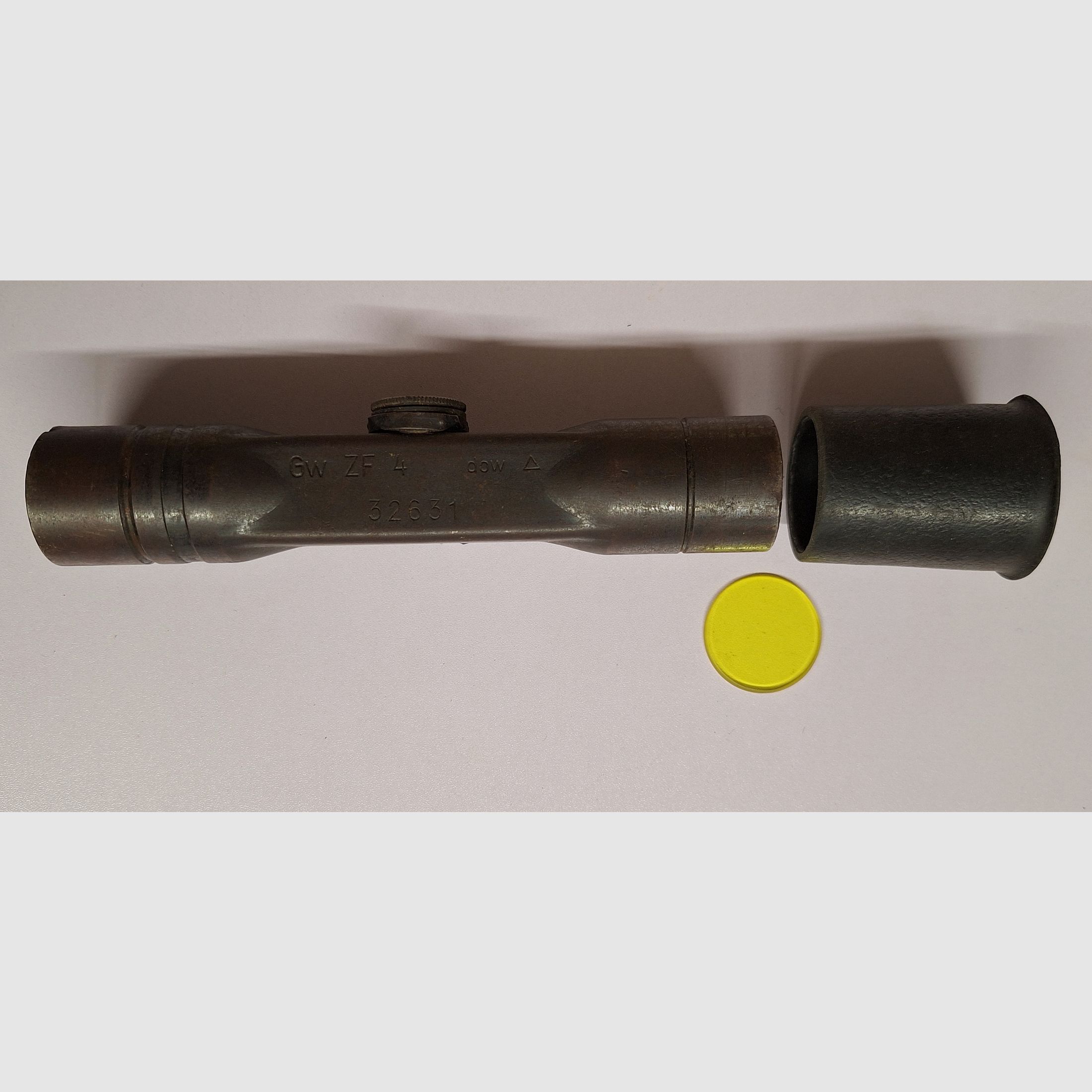 Doelrifle scope ZF4 dow voor G43 K43 K98 #32631 Geelfilter Oogschelp