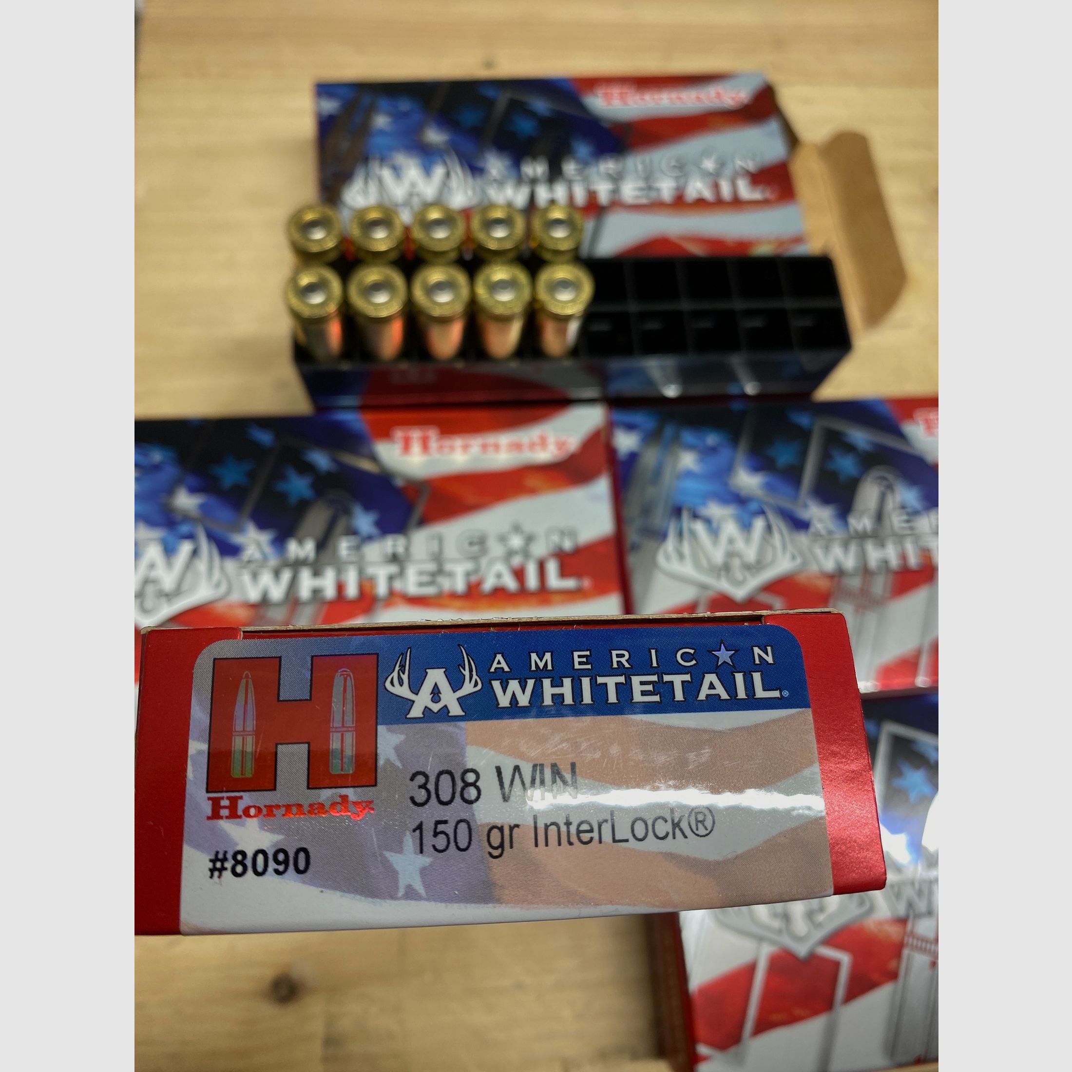 Hornady American Whitetail 308 150gr 90 colpi Losgleoch