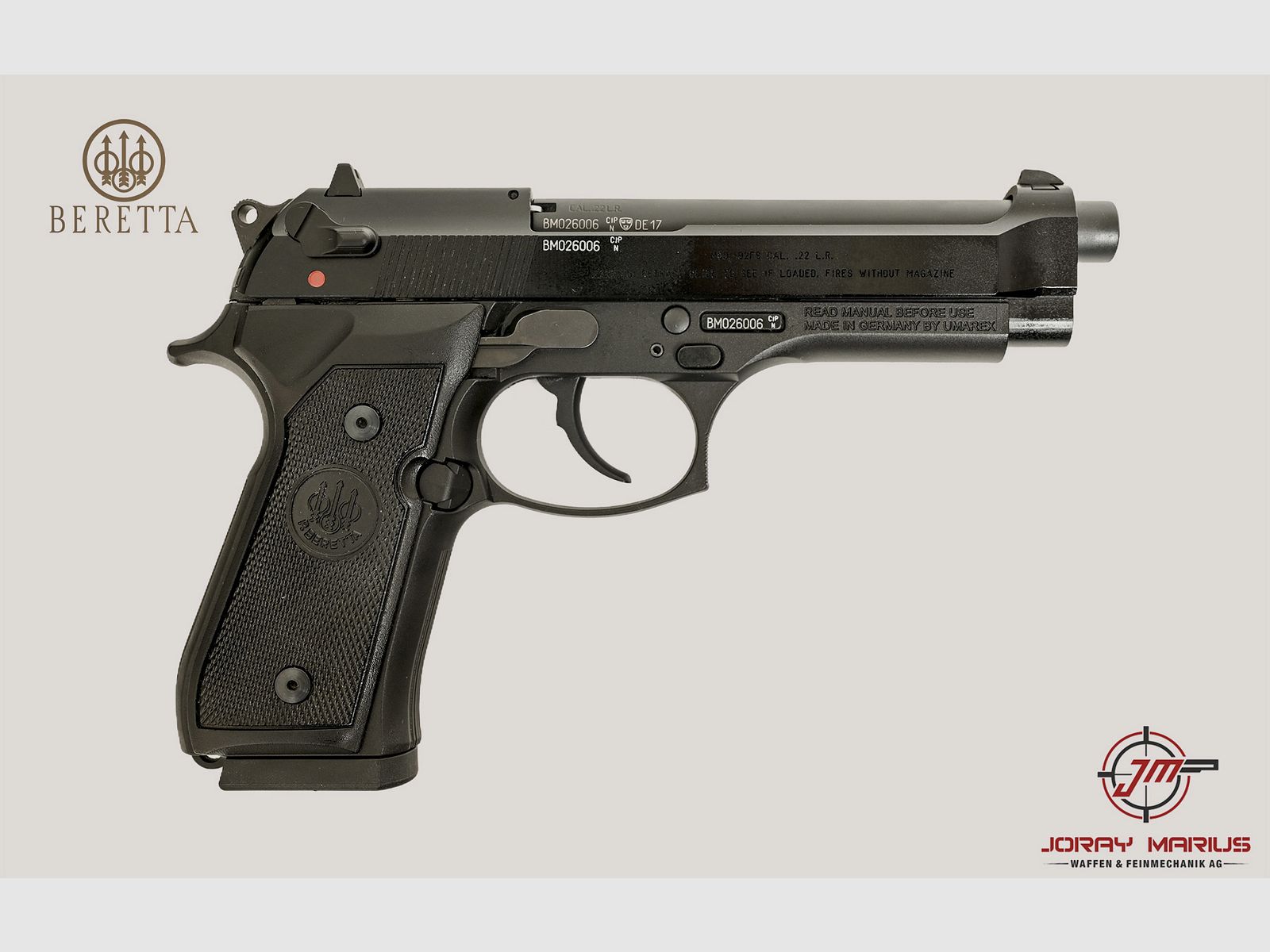 Pistole Beretta 92FS .22lr, Bild 1 von 3