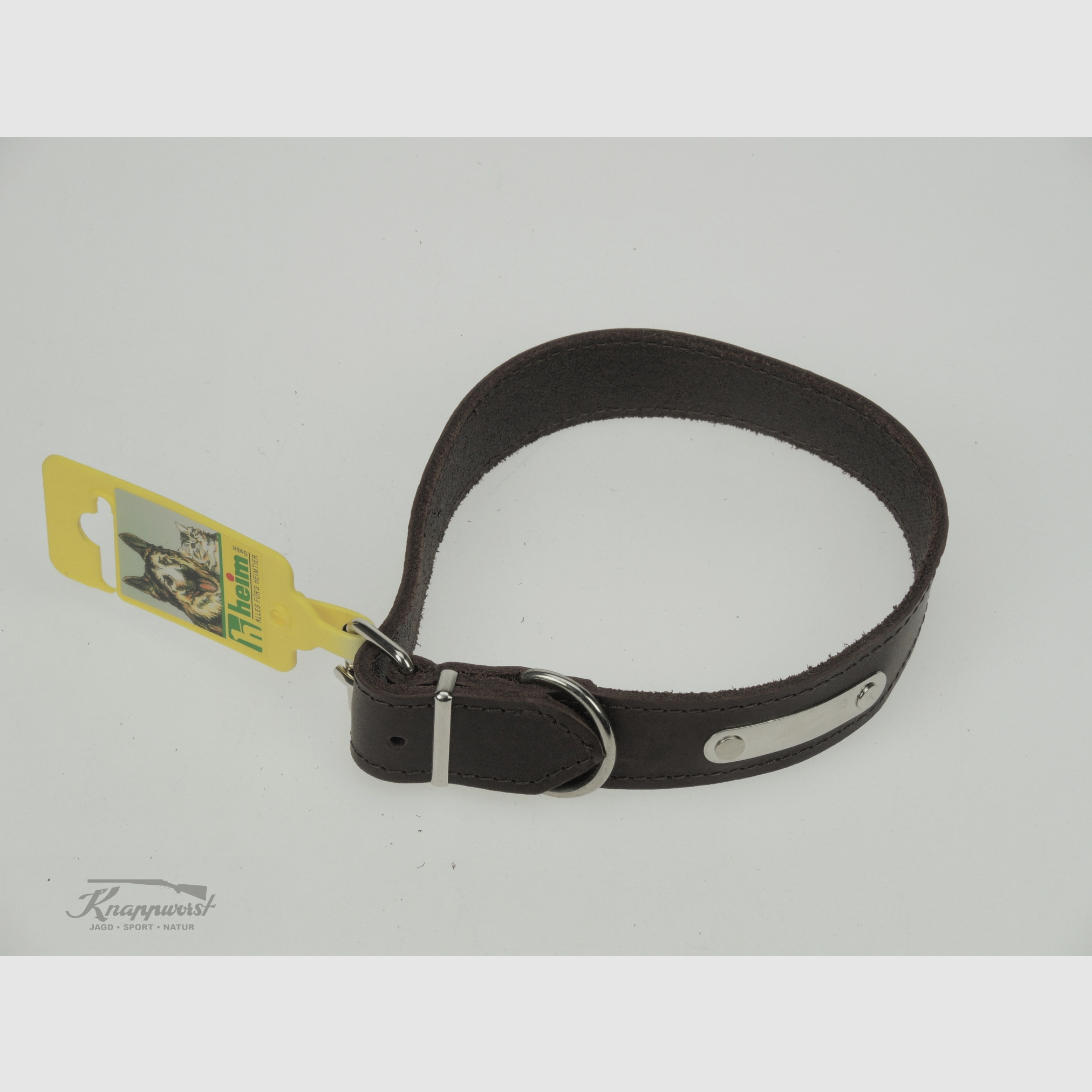Halsband genäht mit Schild SOFT 30/55