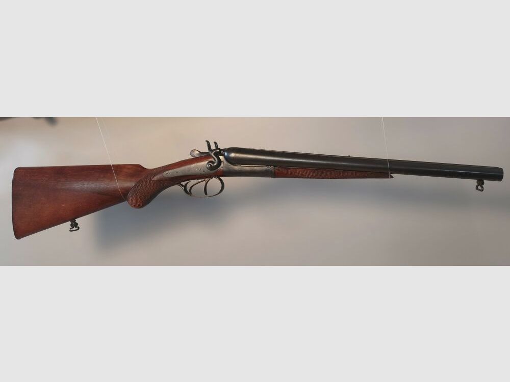 Hahn Doppelflinte Kutscherflinte 12/70