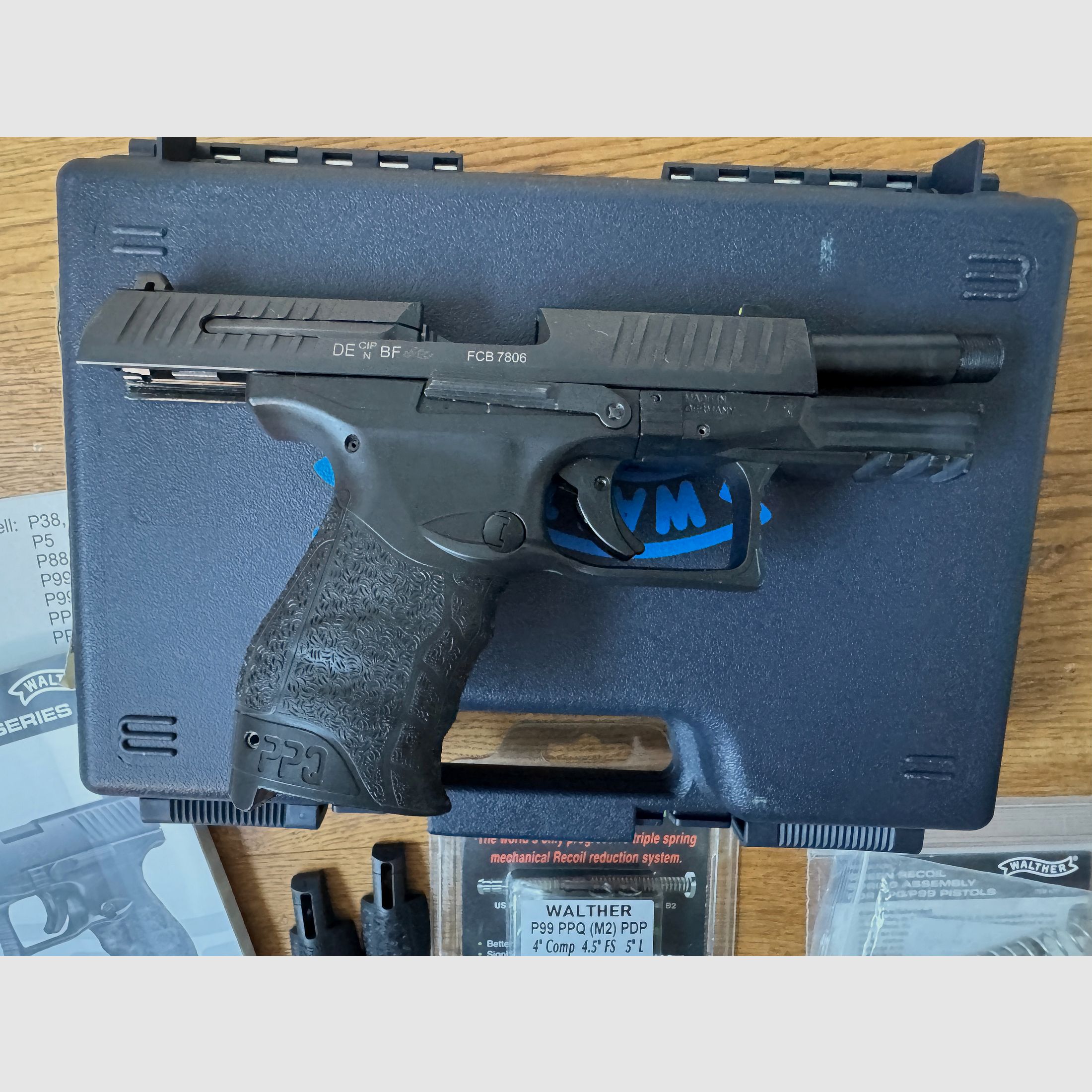 Walther PPQ M2 Navy SD 9mm Para 