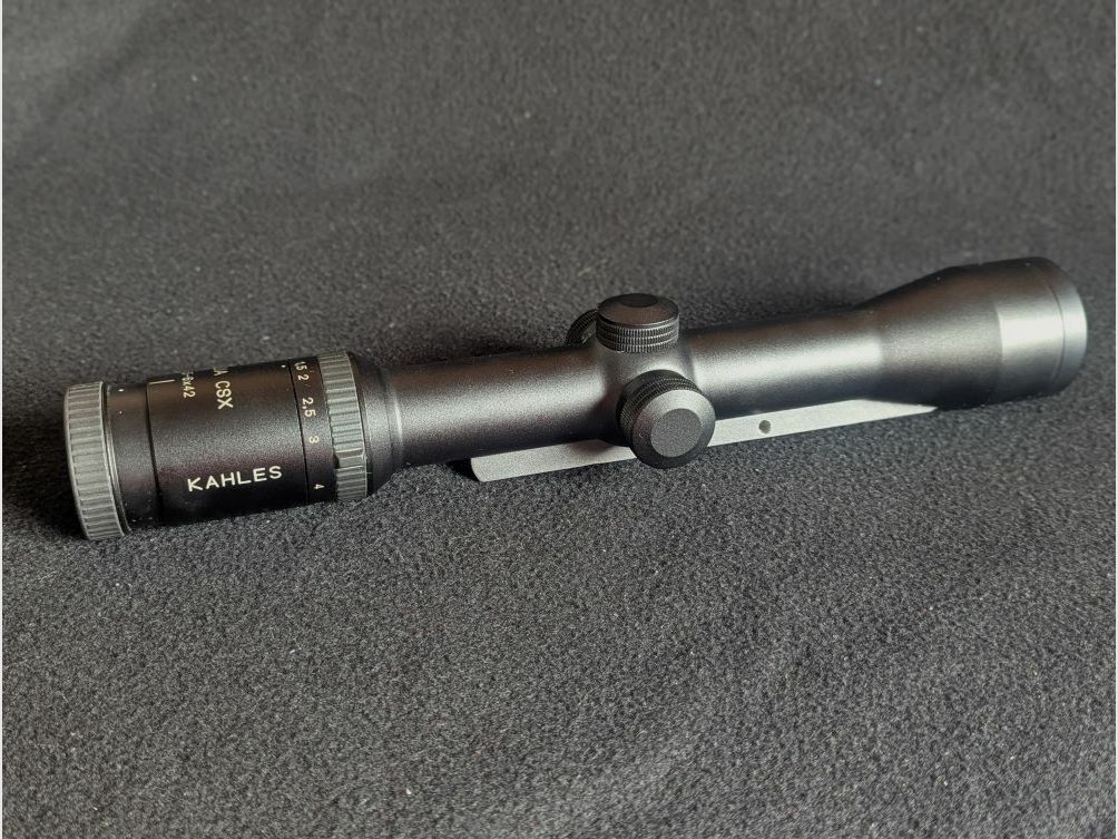 Kahles CSX 1,5-6x42 mit LP und Schiene