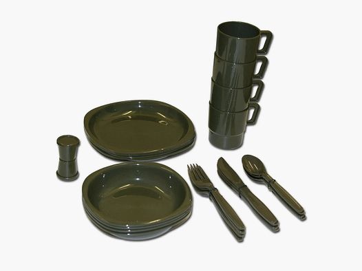 Mil-Tec Campingservies 26-delige set