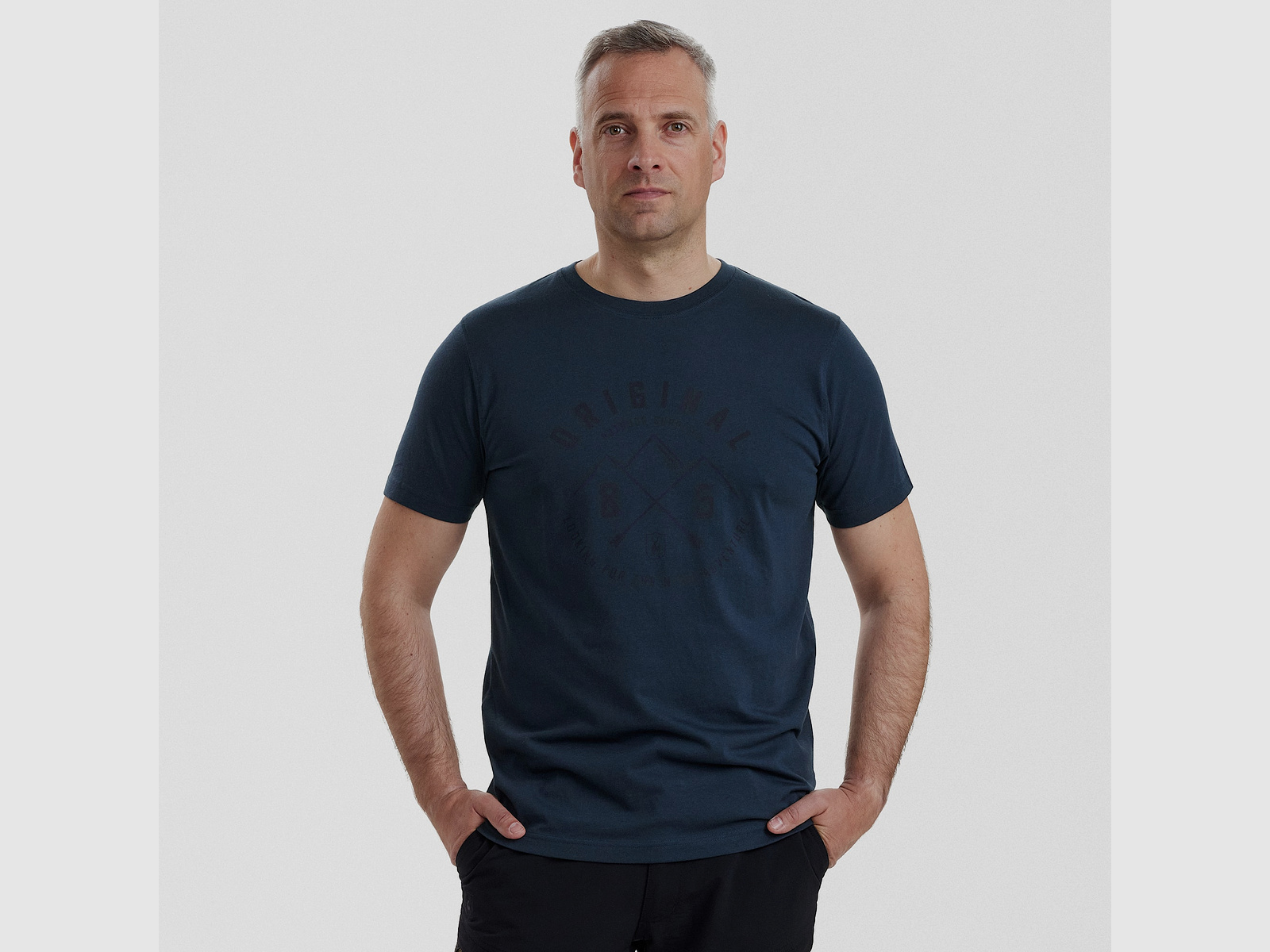 Deerhunter Nolan T-shirt Dark Blue S