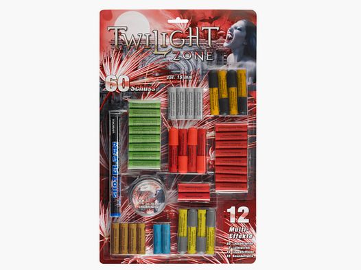 Umarex 4.1591 Twilight Zone 60 Schuss 11 verschiedene Effekte 15mm Pyro