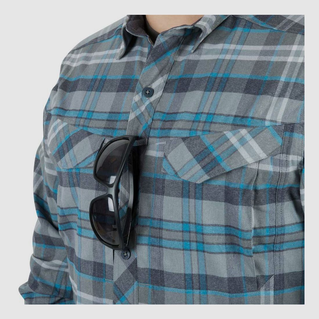 HELIKON-TEX DEFENDER MK2 PILGRIM SHIRT® LONGSLEEVE SHIRT RUST PLAID