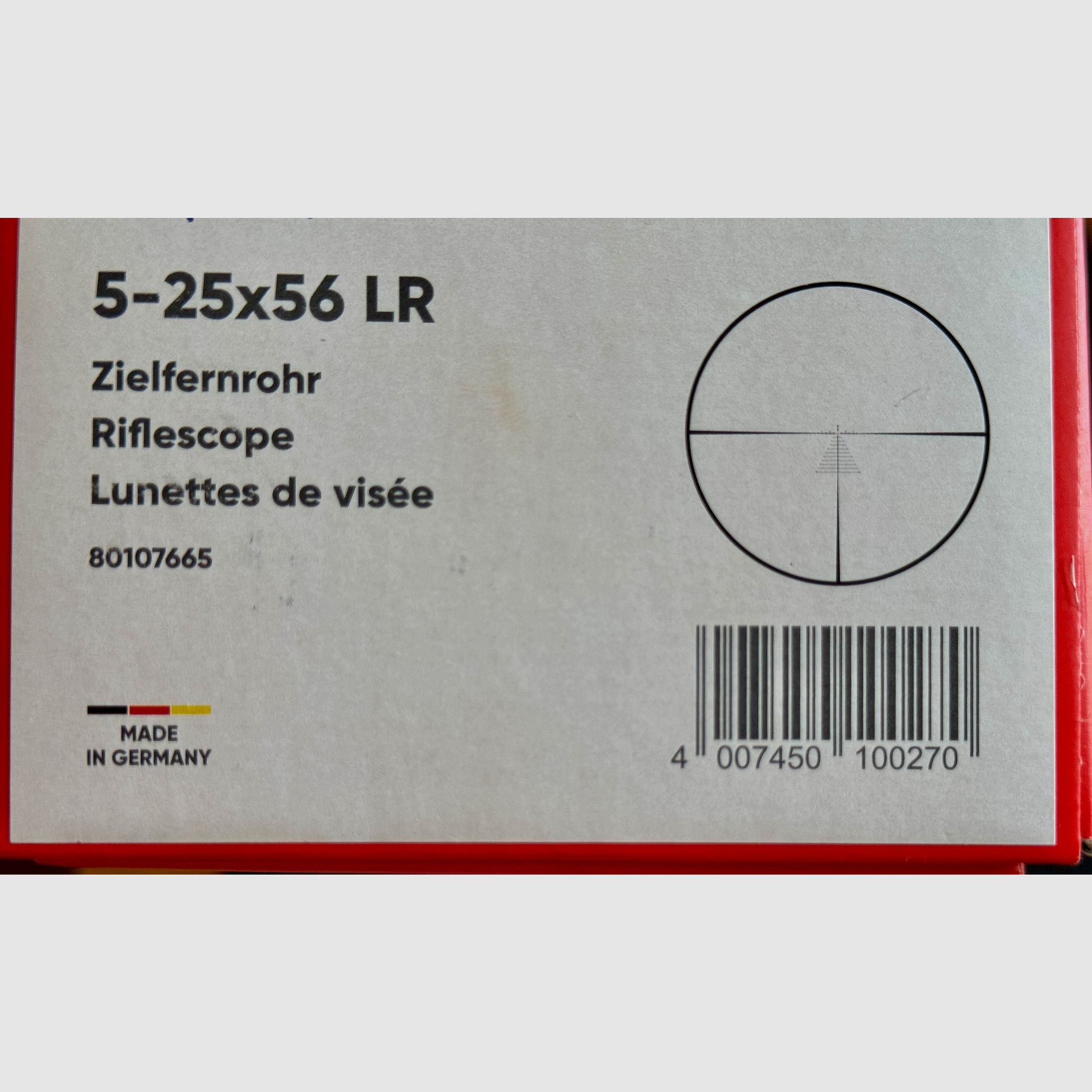 Minox LR 5-25x56 scope with mount, image 3 of 5