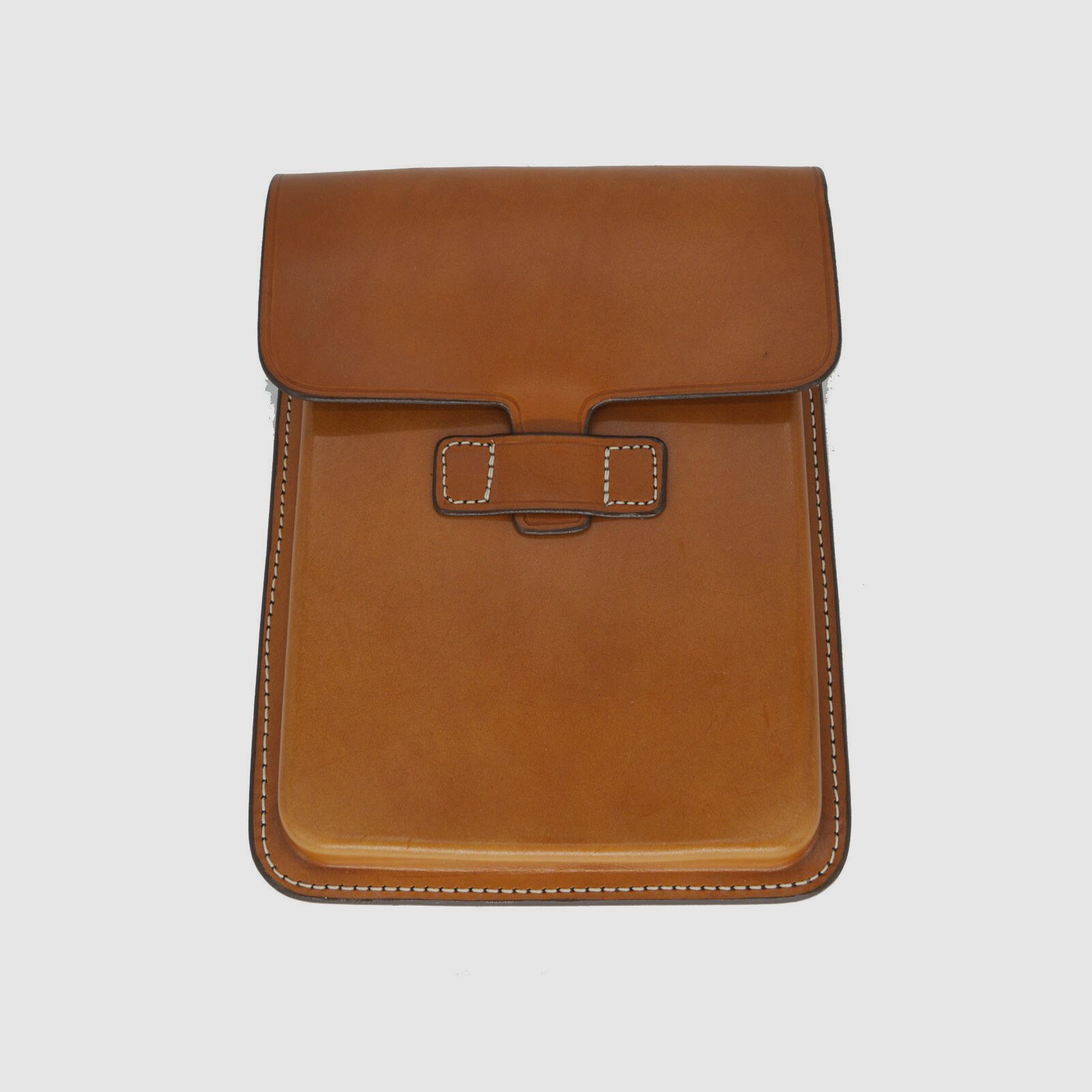 Triple K Tablettasche T-Flap Design braun