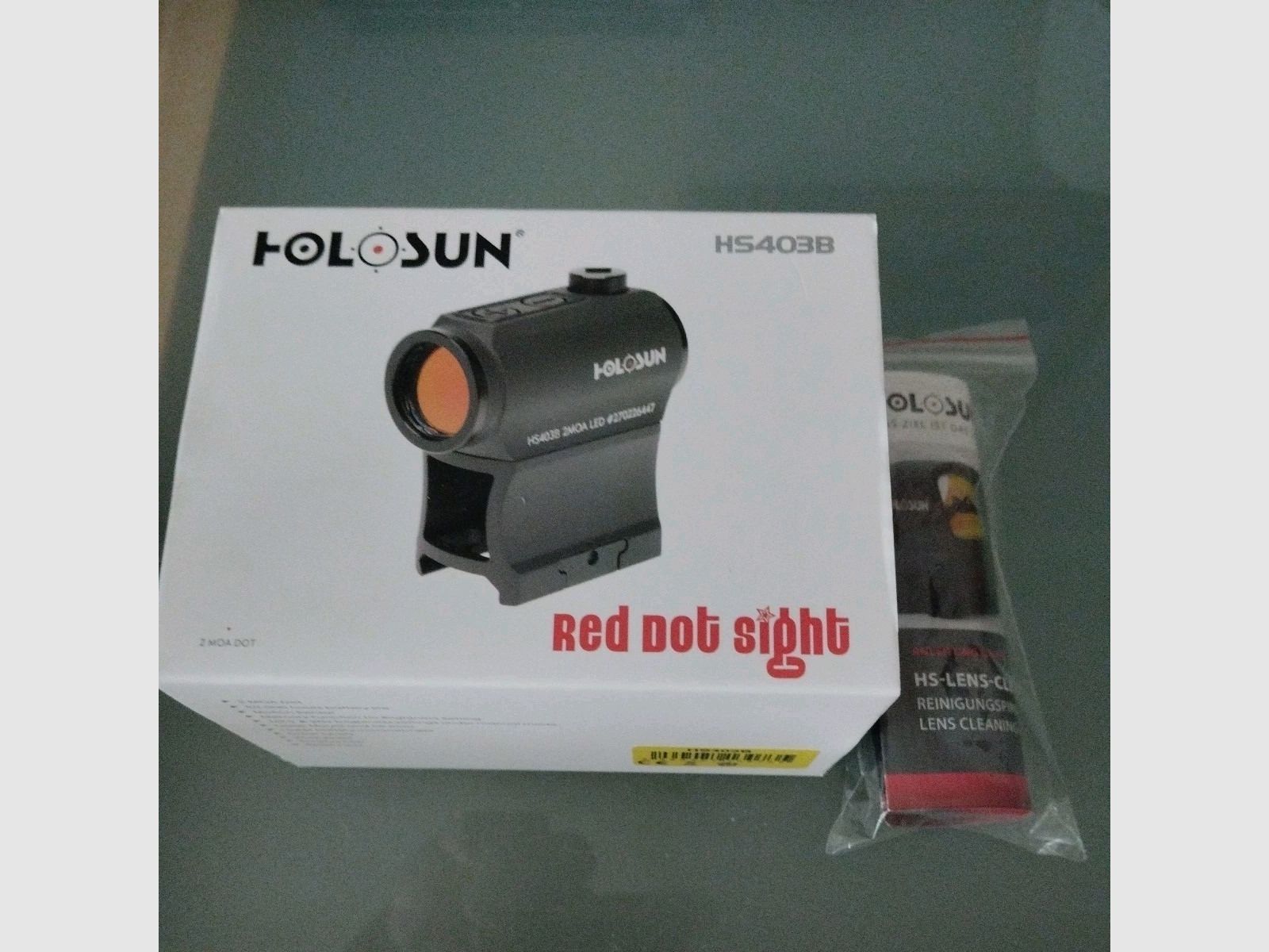 Holosun HS403B Leuchtpunktvisier, Red Dot, OVP
