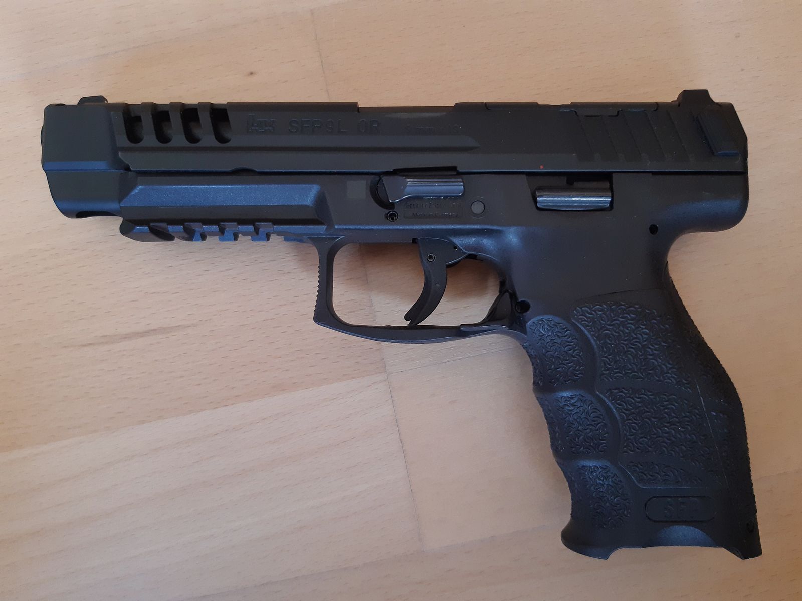 Heckler & Koch SFP 9 L OR, 9 mm x 19, neuwertig