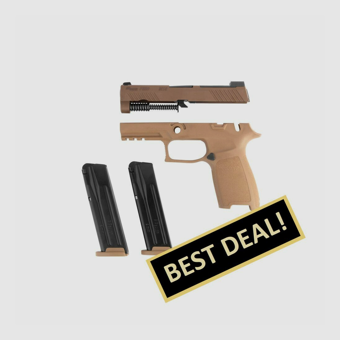 SIG Sauer SIG SAUER Wechselsystem P320-M18 Coyote Tan 9 mm Luger
