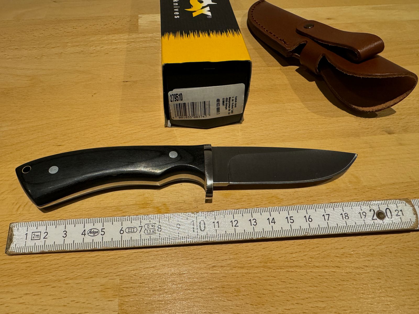 Coltello da caccia Black Fox NUOVO