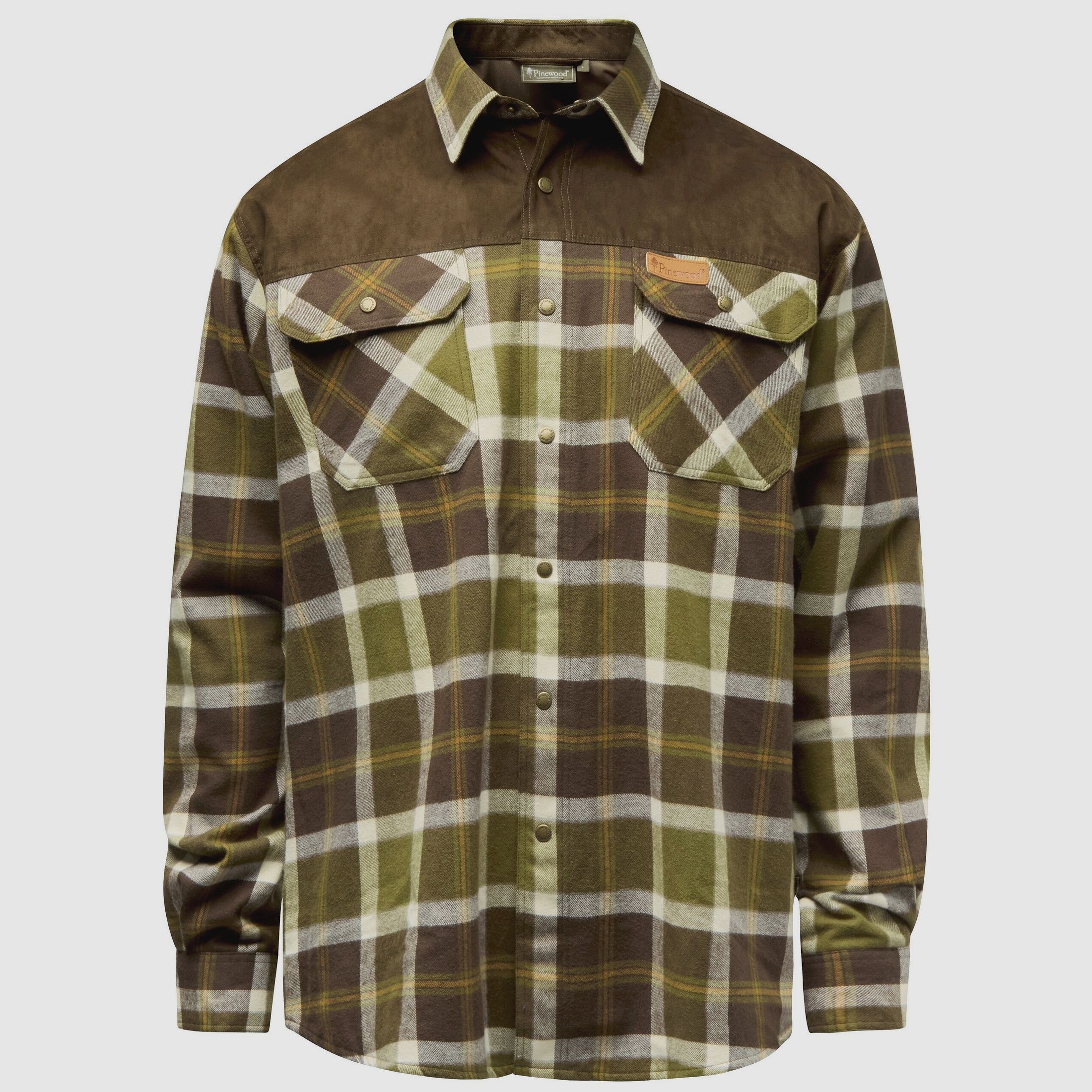 Pinewood Camicia a Maniche Lunghe da Uomo Douglas